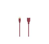 Câble USB-C-OTG Flexi-Slim, USB 2.0, 480Mbit/s, Chilli Pepper, 0,15m