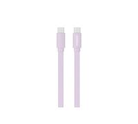 Câble USB-C plat 1 m - Lavande