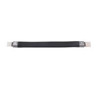 Câble USB-C plat et fin, gain de place, connecteur réversible, 40 Gbit/s, vidéo 8K, charge rapide, matériau FPC, longueur courte, pour ordinateur