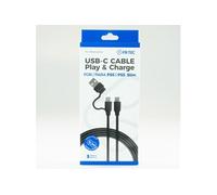 Câble USB-C Play & Charge 3 m pour PS5 et PS5 Slim Noir