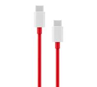 Câble USB-C pour la charge rapide Warp Charging, la charge SuperVOOC, un câble de charge Dash Charge sûr et efficace (rouge, 150 cm)