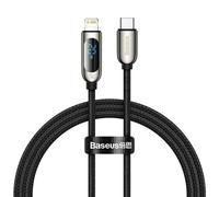 Câble USB-C pour Lightning Baseus Display, PD, 20 W, 1 m (noir)