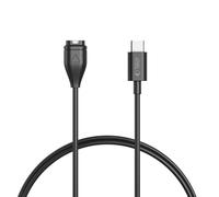 Câble USB-C pour montre Garmin 1 m - noir