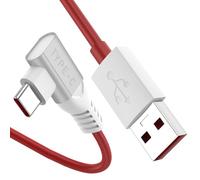 Câble USB C pour OnePlus Charge 1.8M/6FT Coudé 90 Degrés Charge Rapide Câble USB Type C pour OnePlus 11/Nord 2T/Nord CE 2/Nord 2/Nord N300/N200/N100/N20/N10/10 Pro/8 Pro/8/7T Pro/6T/6/5T/5/3T/3