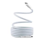 T'nB - Câble USB-C 24 broches (M) vers USB-C 24 broches (M) - 1,5 m - manchon magnétique - bleu