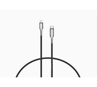 Cable Usb-c To Lightning Cygnett Armoured 12w 1m (black)
