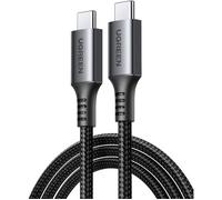 Câble USB-C - UGREEN - Câble data 1 m - 60W - Nylon - PD - Noir
