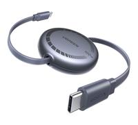 UGREEN Câble USB-C 65905 rétractable USB-C vers USB-C 100W 1 m Noir
