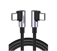 UGREEN Câble USB C vers USB C Coudé 100W 5A 90 Degrés Charge Rapide Compatible avec iPhone 17 Pro Max Air 16 Macbook iPad Galaxy S26 Plus Ultra S25 A05S A35 A55 Redmi 14C A3 Note 13 12 (1M)