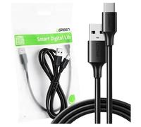 UGREEN Câble USB-A vers USB-C US287-60118 – USB 2.0 60W jusqu'à 480 Mbit/s nickelé Noir 2 m