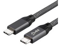 Câble Usb-C Usb 3.1 Type C Gen2 Mâle Vers Mâle 100 W Avec Marqueur E Pour Tablette, Téléphone Et Ordinateur Portable 2 M
