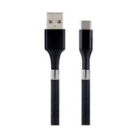 Câble USB-C /USB-A aimanté 2 m - noir