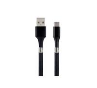 Câble USB-C /USB-A aimanté 2 m - noir
