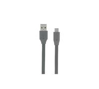 Câble USB-C /USB-A plat 1 m - gris sidéral