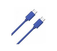 Câble USB C/USB C 1m - 3A WOW Bleu