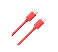 Câble USB C/USB C 1m - 3A WOW Rouge