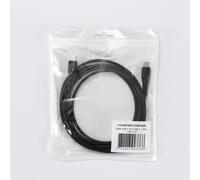 D2 Diffusion Câble USB-C mâle/mâle USB 2.0 25W 1,8 m Noir