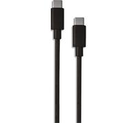 Câble USB-C / USB-C, 60W, USB 3.1, mâle / mâle, noir, 2m