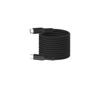 Câble USB-C/USB-C magnétique, USB2,0 - 20V/3A/60W, 2 mètres Noir