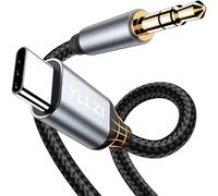Câble USB C vers 3,5mm Jack, 1.2M Câble Adaptateur Jack Audio auxiliaire | Câble USB C Stéréo pour iPhone 17 16 15 série, pour Galaxy S25 S24 S23 S22 S21/Note 20 10, Huawei P40/P30,Pad Pro