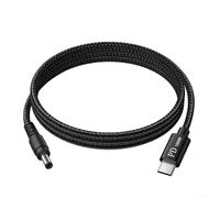 Câble USB C vers CC en nylon 2 m, haute efficacité de délivrance jusqu'à 100 W