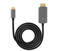 Câble USB C vers HDMI 1.8, 6ft (2.0 M) 4K @ 60Hz, pour Pro 2020/2019 et autres appareils