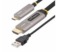 Câble USB-C vers HDMI 2.0 Optique Actif (AOC) de 15,2m, 4K 60Hz, Classé CL3, Câble Optique Actif, Câ
