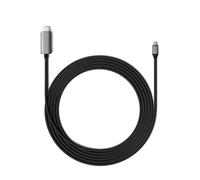 Câble USB-C vers HDMI 2.1 8K 2 mètres en Nylon Tressé Noir
