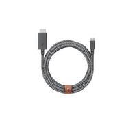 Câble USB-C vers HDMI 3 m Noir et Blanc