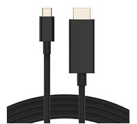 Câble USB C vers HDMI 4K Type C vers HDMI pour Surface,MacBook,iMac,iPad,Dell,HP,Lenovo,Samsung,Huawei 1,8m -Juanio-