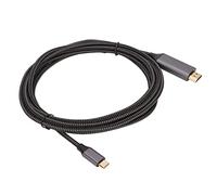 Câble USB C vers HDMI, Adaptateur D'interface Multimédia 4K à 60 Hz de Type C vers HD, pour Moniteurs Projecteurs HDTV Ordinateur Portable PC Ordinateur de Bureau Tablette (2m)