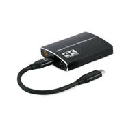 Gembird Adaptateur vidéo A-CM-HDMIF2-01 USB-C 24-pin vers HDMI femelle 3,5 mm 15 cm Noir 4Kx2K30Hz
