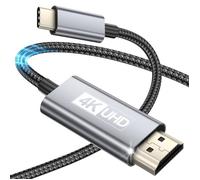 Câble Usb C Vers Hdmi, Type C Vers Hdmi Câble Ultra Haut Débit 4K Uhd (Compatible Thunderbolt 4/3) Compatible Avec Macbook P[CC512]