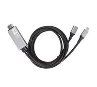 Cable USB C vers interface multimedia HD 1,8 m, cable de projection HD 4K 60 Hz, cable d'extension USB 3.1 pour ordinateur portable