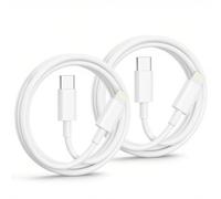 Cable USB C vers Lightning 1M 2Pack, [Apple Certifié MFi] Cable iPhone Charge Rapid cable Lightning USB C Câble Cordon Fil Chargeur pour Apple iPhone 14 13 12 11 Pro Max X 8 7 6s Plus SE iPad Air Mac