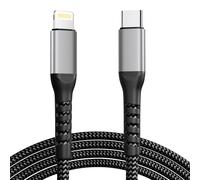 Câble Usb C Vers Lightning 2M[Certifié Apple Mfi], Câble Chargeur Iphone Usb C Câble Iphone Charge Rapide Nylon Cable Lightning Usb C Cordon Fil Chargeur Pour Iphone 14 Pro Max//13/12 Mini/11/Xr/8/Se