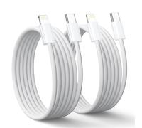 Câble USB C vers Lightning 2M Lot de 2, Certifié MFi Cable iPhone USB C Charge Rapide PD Chargeur iPhone Cable USBC Lightning pour iPhone 14 13 12 11 Pro Max/Mini/14 13 12 11 XR XS X 8 Plus 8 SE2020