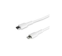 Startech.com câble usb-c vers lightning blanc robuste 2 m - câble de