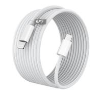 Câble USB C vers Lightning certifié Apple MFi, câble CarPlay de 1,8 m, transfert de données haute vitesse, charge rapide, cordon OTG pour iPhone 14 13 12 11 Pro Max XS XR X 8 7 6S 6 Plus SE 5S 5C iPad