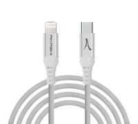 Câble USB-C vers Lightning Certifié MFI Charge Synchronisation Akashi 1m Blanc
