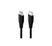 Câble USB-C vers Lightning Charge rapide 3A Synchronisation 1m Noir