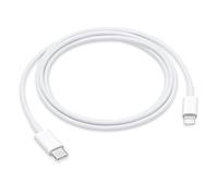 Apple iPad/iPhone/iPod Câble de raccordement [1x USB-C® mâle - 1x Lightning] 1.00 m blanc