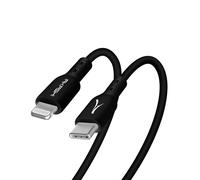 Câble USB-C vers Lightning Power Delivery 3A Charge Synchronisation Akashi Noir