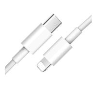 Câble USB-C vers Lightning - STRAßE TECH - 1 m - Power Delivery - Blanc - Compatible iPhone 12
