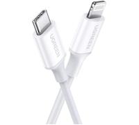 Câble USB C vers Lightning - UGREEN - 1M - MFi Certifié - Charge rapide - Compatible iPhone