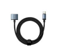 Câble USB C vers MagSafe 3 pour MacBook Pro et Air M2 Nylon 2m 140W Noir et Bleu