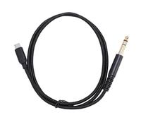 Câble USB C vers mâle 6,35 mm, adaptateur stéréo auxiliaire de type C vers prise 1/4 pouce pour amplificateur, mélangeur et haut-parleur, avec connecteur plaqué or 24K et gaine tre (1 m/3,3 pieds)