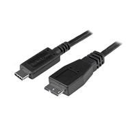 StarTech.com USB C to Micro USB Cable 0.5m - USB 3.1 Type C to Micro USB Type B Cable - Micro USB 3.1 to USB-C - Thunderbolt 3 Compatible (USB31CUB50CM) - Câble USB de type-C - 24 pin USB-C pour Micro-USB de type B - 50 cm