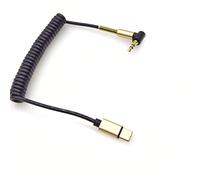 Câble USB C vers prise jack audio auxiliaire de 3,5 mm, MMNNE de type C mâle vers mâle de 3,5 mm pour casque audio stéréo de voiture pour appareil de smartphone USB-C