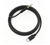 Câble USB-C vers TRRS 2,5 mm pour Sennheiser Momentum 4/3/2.0, HD1, PXC 550 | Pour ACCENTUM Plus, tresse en nylon Hi-Fi 1,45 m, compatible avec iPhone, Samsung, OnePlus, MacBook